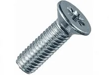 Винт с потайной головкой и крестообраз. шлицем 6х12 DIN 965 EKF wk6x12