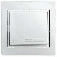 Выключатель 1-кл. СП Plano 10А IP20 1-101-01 250В бел. Intro Б0053721