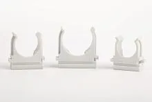 Держатель для труб (клипса) d20мм для монтажного пистолета пластик Ruvinil К01220