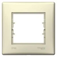 Рамка 1-м Sedna IP44 беж. SchE SDN5810547
