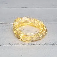 Гирлянда светодиодная "Роса" 30м 300LED тепл. бел. 3.6Вт IP44 с трансф. Neon-Night 303-216