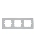 Рамка 3-м Karina горизонт. бел. LEZARD 707-0200-148