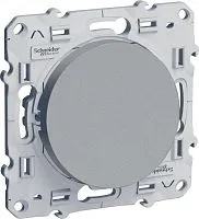 Выключатель 1-кл. СП Odace 10А IP21 (сх. 1) механизм алюм. SchE S53R201