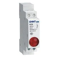 Индикатор ND9-1/r красн. AC/DC 24В (LED) (R) CHINT 594111