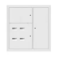 Щит этажный 4кв. RAL9003 (1000х950х160) PROxima EKF mb28-v-4-r9003
