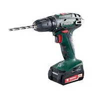 Винтоверт аккумуляторный BS 14.4 2х1.5Ач LiIon патрон 10мм SC60 Metabo 602206550