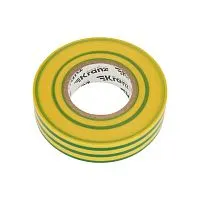 Изолента ПВХ профессиональная 0.18х19мм 20м желт./зел. Kranz KR-09-2807