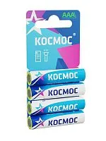 Элемент питания солевой AAA/LR03 4хBL (блист.4шт) КОСМОС KOCR034BL