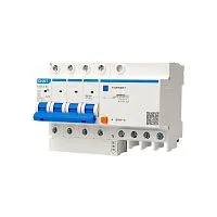 Выключатель автоматический дифференциального тока 4п C 20А 30мА тип AC 6кА NXBLE-63 (R) CHINT 982158