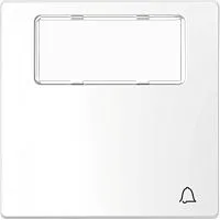 Клавиша звонка Merten D-Life линза для LED мод. сим. SD бел. лотос SchE MTN3325-6035