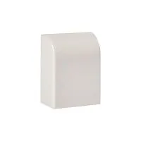 Заглушка 15х10 бел. Plast PROxima (уп.4шт) EKF ecw-15-10x4