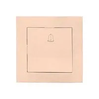 Кнопка звонка 1-кл. СП Валенсия 10А IP20 крем. PROxima EKF EWV10-026-20