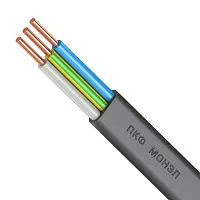 Кабель ВВГ-Пнг(А)-LS 3х1.5 ОК (N PE) 0.66кВ (уп.100м) Монэл 020410300