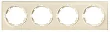 Рамка 4-м Florence беж. 1E52401301 OneKeyElectro 2172808