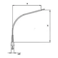 Кронштейн К1К-1.0-1.0-К110/48-0.048-ц Пересвет В00002728
