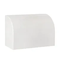 Заглушка 100х40 бел. Plast PROxima (уп.2шт) EKF ecw-100-40x2