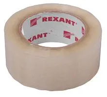 Скотч упаковочный 48ммx66м 50мкм прозр. Rexant 09-4202