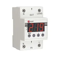Реле напряжения с дисплеем MRV 25А PROxima EKF MRV-25A