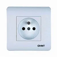 Розетка французская 16А 250В CHINT 715390