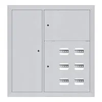 Щит этажный 6кв. слаботочка слева (1000х950х160) Basic EKF mb28-v-6z