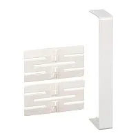 Накладка на стык 185х55мм OL45 RAL9003 SchE ISM10506P