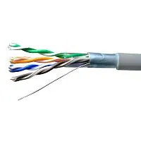 Кабель витая пара F/UTP кат.5E 4х2х24AWG solid CU PVC Standard сер. (м) SUPRLAN 01-1031-1