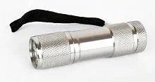 Фонарь UF9LED 3хLR03 9LED алюм. металлик (короб) Ultraflash 7903