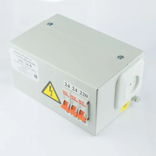 Ящик с понижающим трансформатором ЯТП 0.25 220/12В (3 авт. выкл.) Кострома ОС0000002359 фото 4