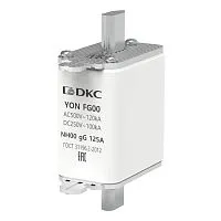 Предохранитель YON ножевого типа FG00 с одинарной индикацией 125А DKC 1FG00-0125
