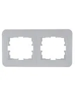 Рамка 2-м Karina Life горизонт. бел. LEZARD 708-0200-147