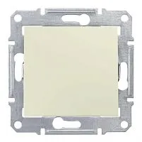 Выключатель 1-кл. СП Sedna 10А IP44 (сх. 1) 250В механизм беж. SchE SDN0100347