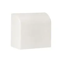 Заглушка 40х25 бел. Plast PROxima (уп.4шт) EKF ecw-40-25x4