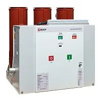 Выключатель вакумный BB/EKF-10-630-20-210-3 стац. исполн. магн. блок. вкл. с правой и левой блок. с 2 токовыми катушками отключения 220В AC/DC EKF ppt22t2plbbv21s0620
