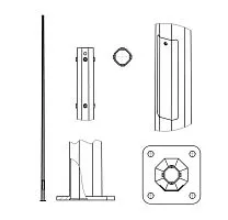 Опора ОГКлф-8.0(К240-180-4х25)-ц Пересвет В00004483