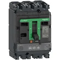 Выключатель автоматический NSX100B 25кА AC 3П 100А MLOGIC 2.2 SchE C10B32D100