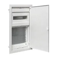 Щит комбинированный встраив. Nova 1 DIN-рейка + 2 монтаж. платы 3 габарит IP41 с пластик. дверью EKF nv-cb-pd-1+2