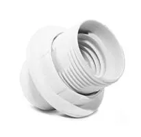 Патрон электрич. E14 с приж. кольцом пластик 2А 250В инд. упак. UNIVersal 7941531