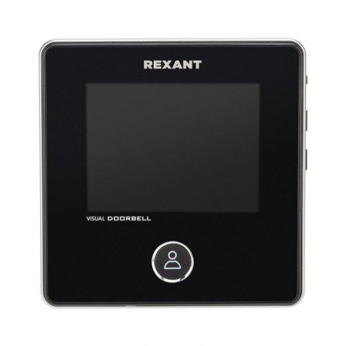 Видеоглазок дверной DV-113 с цветным LCD-дисплеем 2.8дюйм с функцией звонка и записи фото встр. аккум. Rexant 45-1113 фото 5