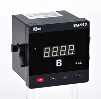 Вольтметр цифровой ВМ-72D 3ф вх. 600В вых. DO+RS-485 72х72мм LED-дисплей DEKraft 50365DEK