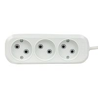 Удлинитель 3х5м без заземл. 10А IP20 Эксперт 2.2кВт ПВС 2х0.75 PROxima EKF UBA10-275-3-05