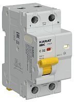 Устройство защиты от дугового пробоя (УЗДП) 1P+N C 32A KARAT IEK KA-DP11-1-032-C