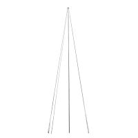 Мачта молниеприемная d40мм L4000 с оттяжками St PROxima EKF lp-4000-40-st