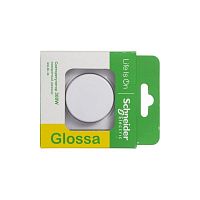 Светорегулятор (диммер) СП Glossa 300Вт поворот. в сборе бел. SchE GSL000134