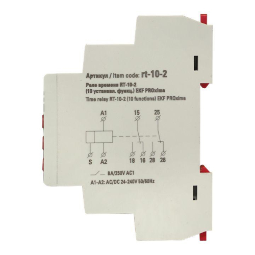 Реле времени RT-10-2 (10 устанавл. функц.) PROxima EKF rt-10-2 фото 3