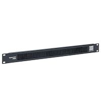 Ввод щеточный TERACOM PRO 1U черн. EKF TRP-1BR-BK