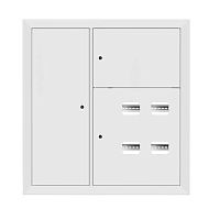 Щит этажный 4кв. слаботочка слева RAL9003 (1000х950х160) PROxima EKF mb29-v-4z-ral9003