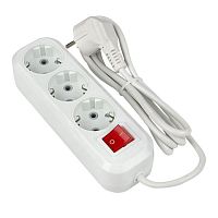 Удлинитель 3х2м с заземл. 16А IP20 Эксперт 3.0кВт с выкл. ПВС 3х1 PROxima EKF UBA16-310-3-02i