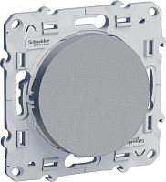 Выключатель 1-кл. СП Odace 10А IP21 (сх. 1) механизм алюм. SchE S53R201