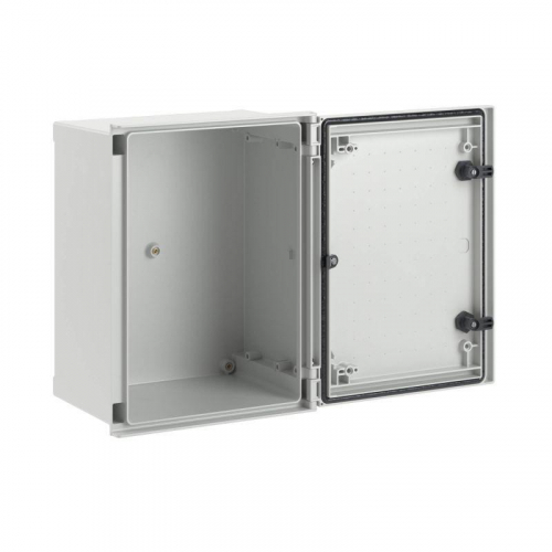 Шкаф цельный навесной из фибергласа без МП со сплошной дверью 400х300х200мм DKC CN50432 фото 3