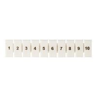 Маркеры для UT/ST/Push-in 4 с нумерацией 1-10 (уп.100шт) EKF zb-st-4-1-10
